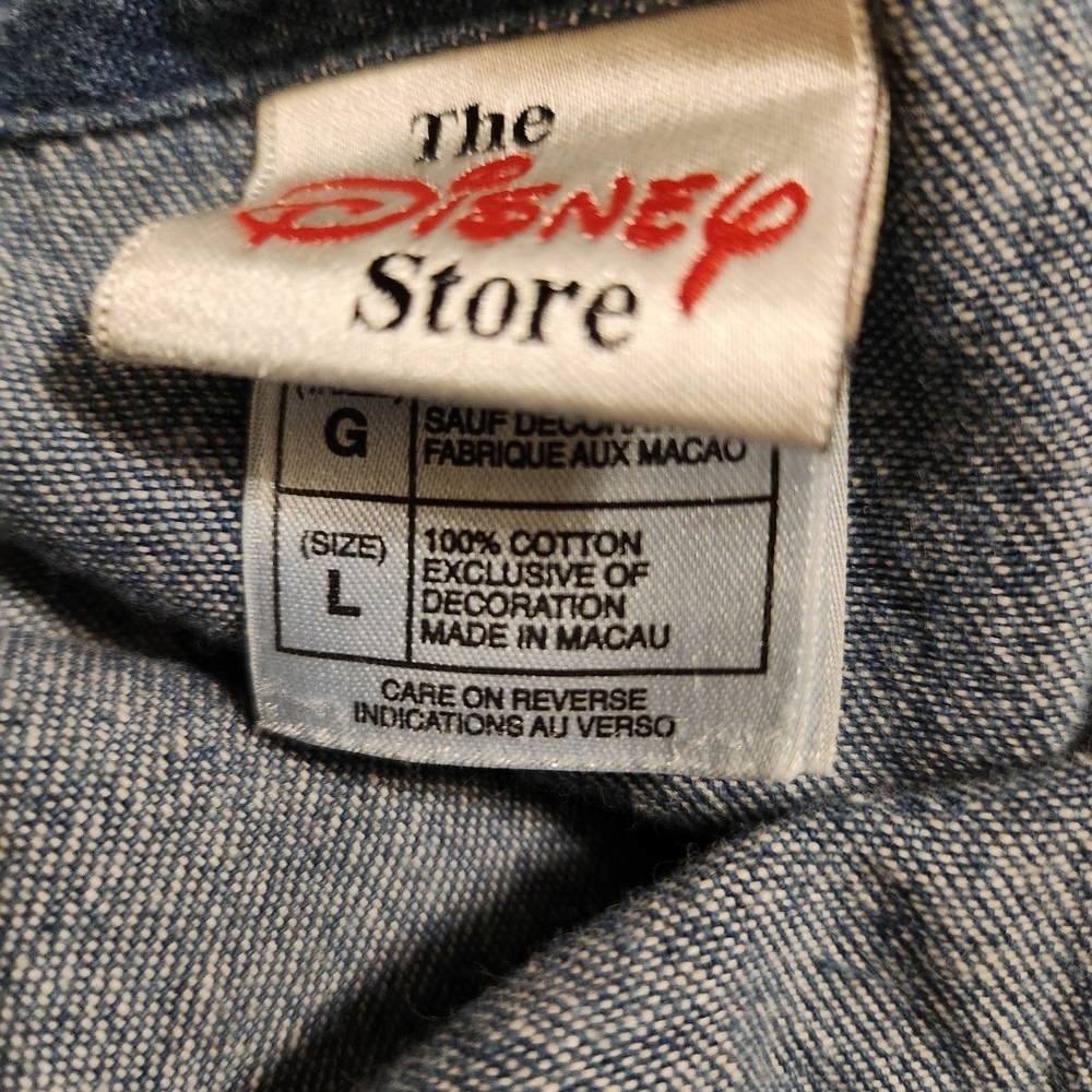 Disney Blue Denim Dress with Winnie The Pooh & Piglet Too - Picture 3 of 3